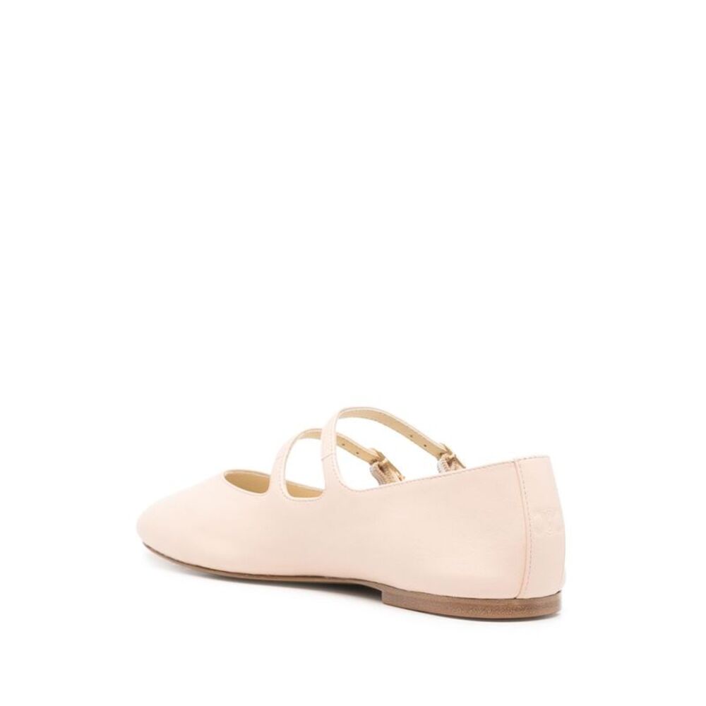 Celine Pink Mary Jane Flats - Picture 3 of 4
